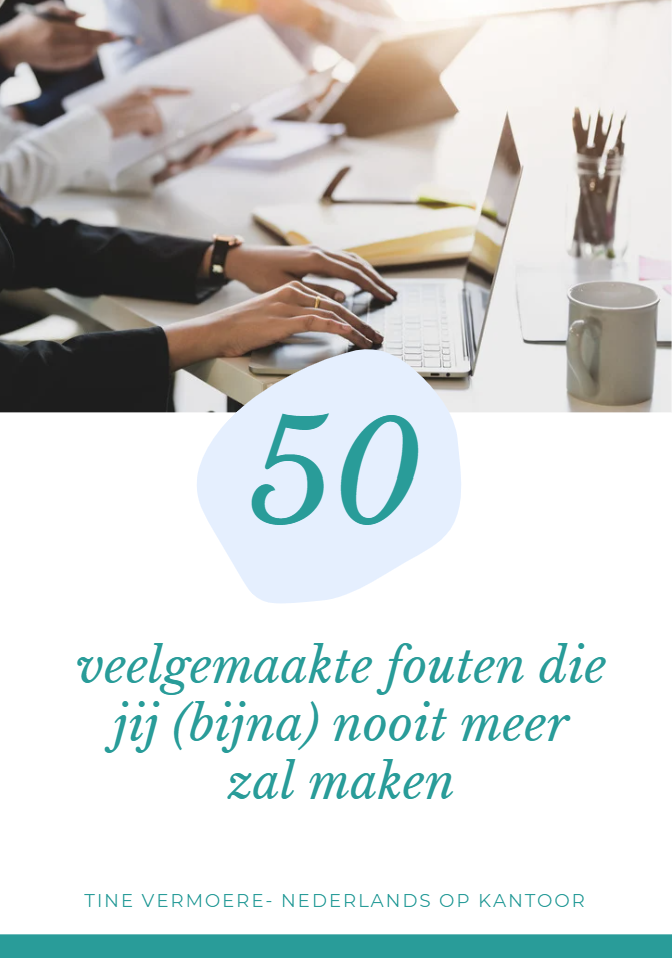 e-book 50 veelgemaakte fouten in het Nederlands